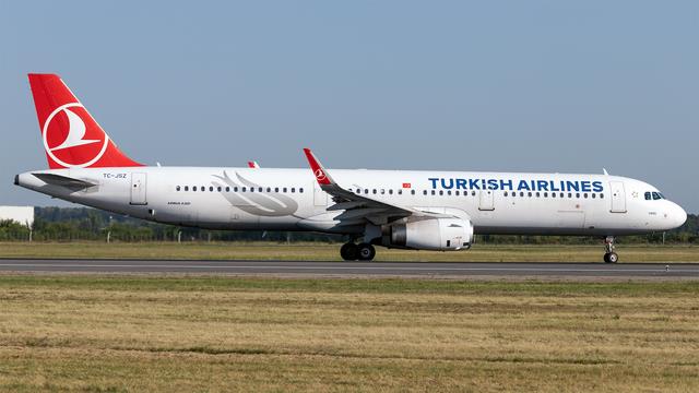 TC-JSZ:Airbus A321:Turkish Airlines